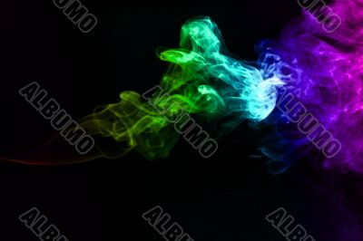 colored smoke