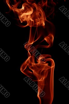 red smoke