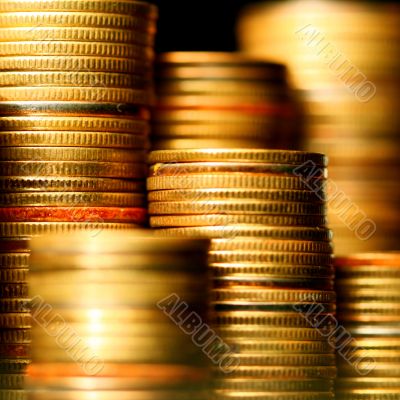 golden coins