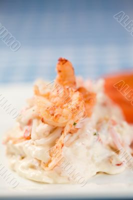 Crayfish salad