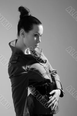 Fashionable woman