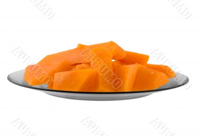Pumpkin pieces