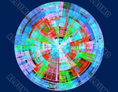 Polycolor disk