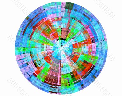 Multi-colour disk