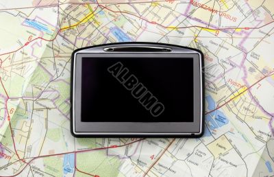 GPS on map