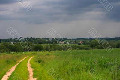 The storm sky