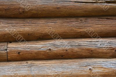 Timbered wall