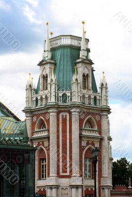 The angular tower of Big Palace