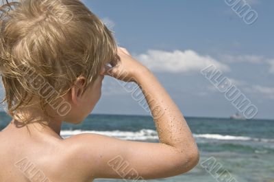 Boy and the sea