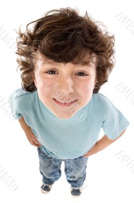 Caricature of a child