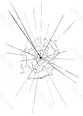 shatter glass