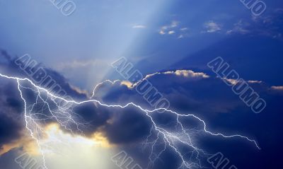 Thunder is celestial.