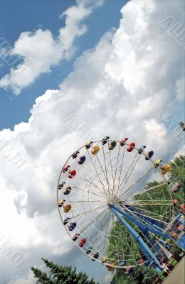 Big dipper is rolling up and down