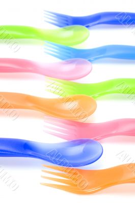 spoon with fork