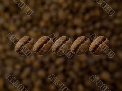 Five Coffee Beans