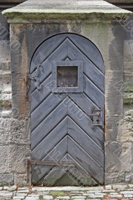 Old church door.