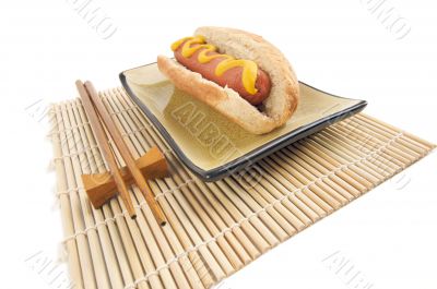 Hot Dog and Chopsticks