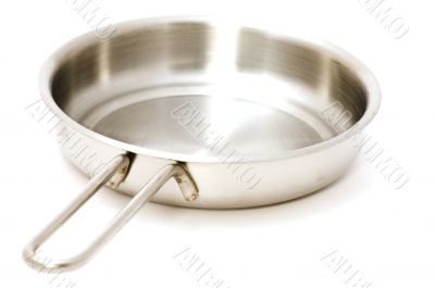 frying pan closeup