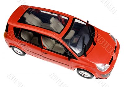 Red toy car