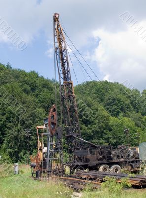 Drilling for oil