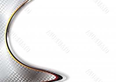 silver metal corner