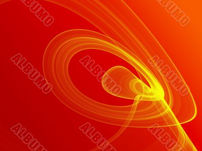 Wavy glowing colors