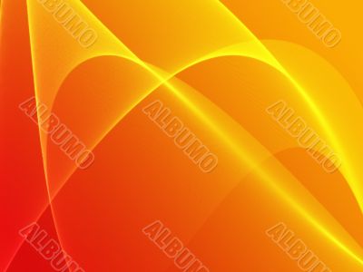 Wavy glowing colors