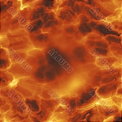 Fiery explosion