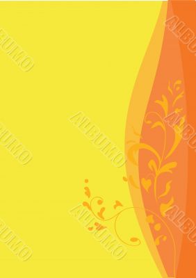 Decorative floral background