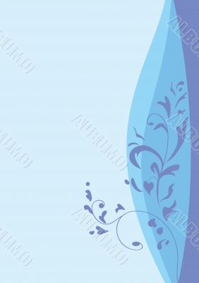 Decorative floral background