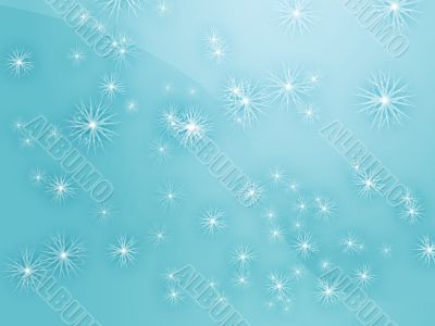 Falling snow