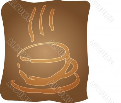 Cup of coffee illustration