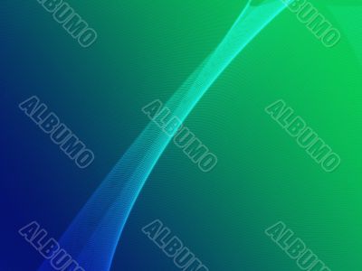 Wavy glowing colors
