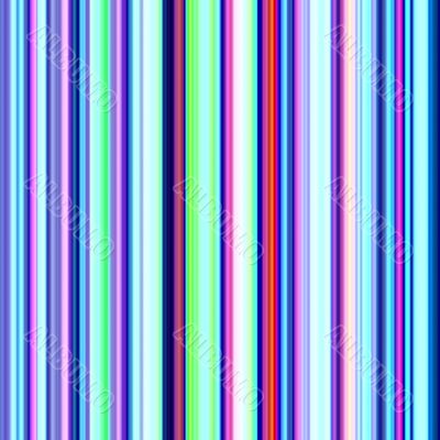 Streaks of multicolored light