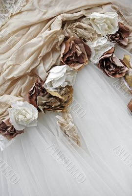 Dress of a bride