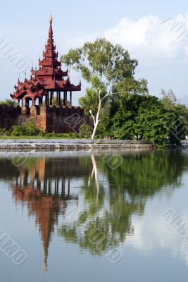 Wall and reflection