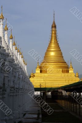 Golden stupa