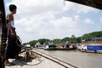 Pier in Mandalay