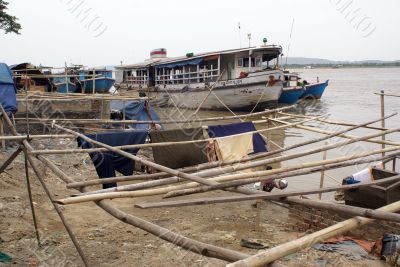 Wooden ship