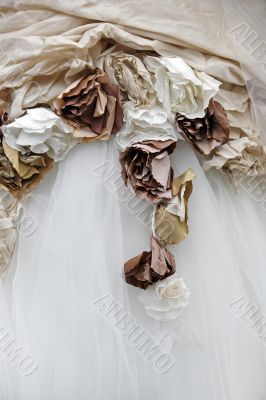 Dress of a bride