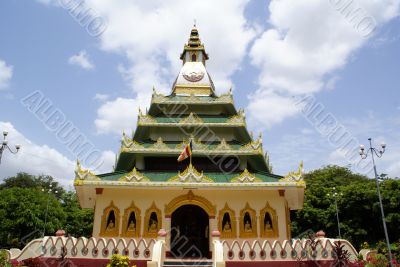Green pagoda