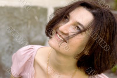smiling woman