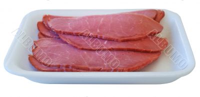 piece of smoked meat