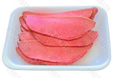piece of smoked meat