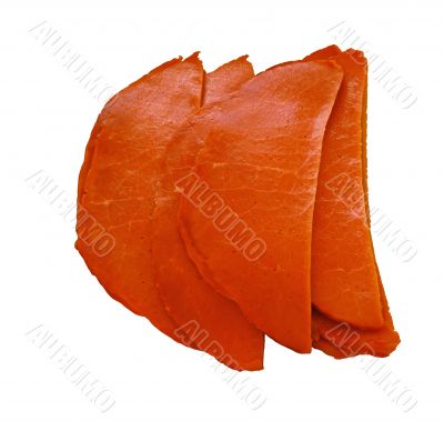 piece of smoked meat