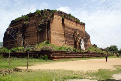 Playground and stupa