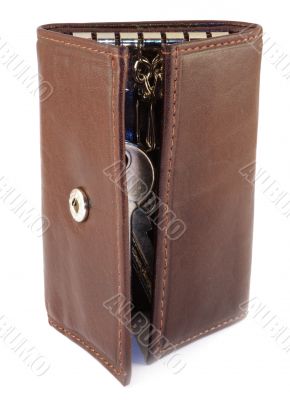 leather key holder