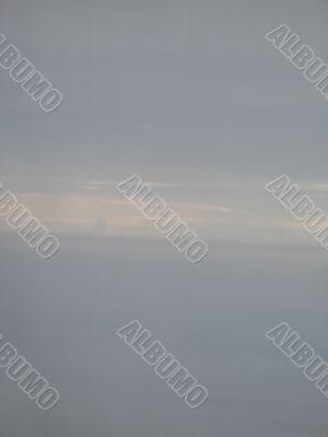 white clouds viewed from a plane
