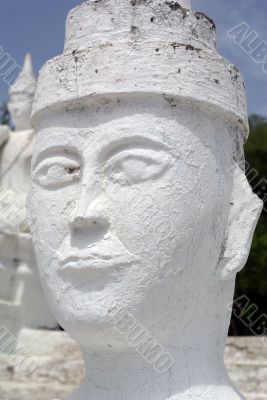 Face of statue