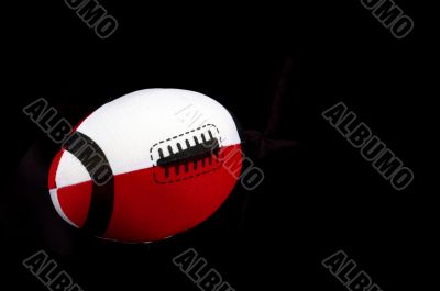 rugby ball isolated